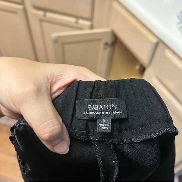 Aritzia Babaton New Cohen Pants Black Size 0 T1 - Picture 10 of 12